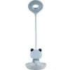 Настільна лампа Kite Froggy LED з акумулятором, біла (K24-492-3-1) зображення 3