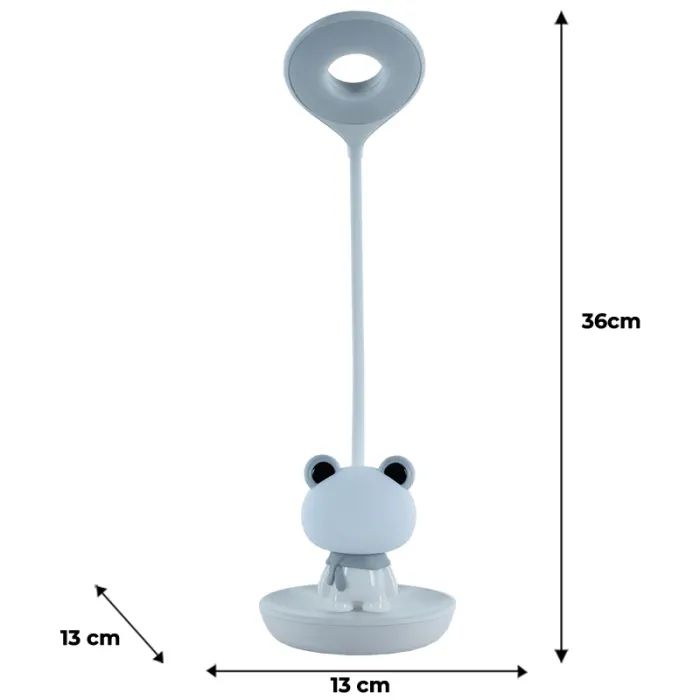 Настольная лампа Kite Froggy LED с аккумулятором, розовая (K24-492-3-2) изображение 7
