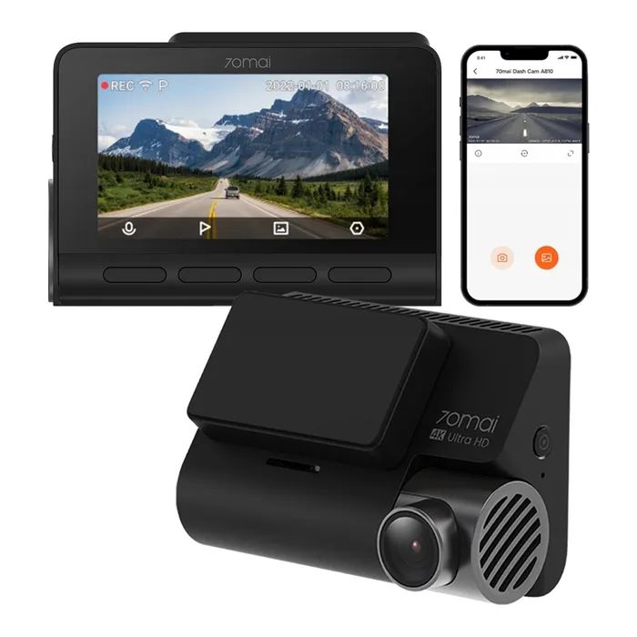 Відеореєстратор Xiaomi 70mai Dash Cam 4K A810 (1021345) зображення 3