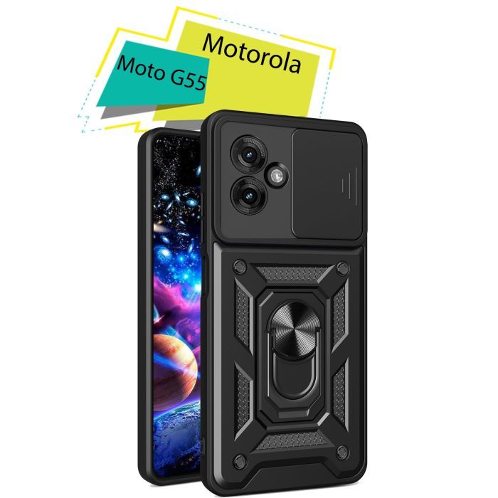 Чехол для мобильного телефона BeCover Military Motorola Moto G55 Red (713059)
