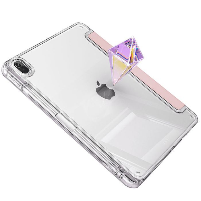 Чехол для планшета BeCover Ultra Slim Origami Transparent Apple iPad 10.9" 2022/24/11" 2025 Pink (712940) изображение 3