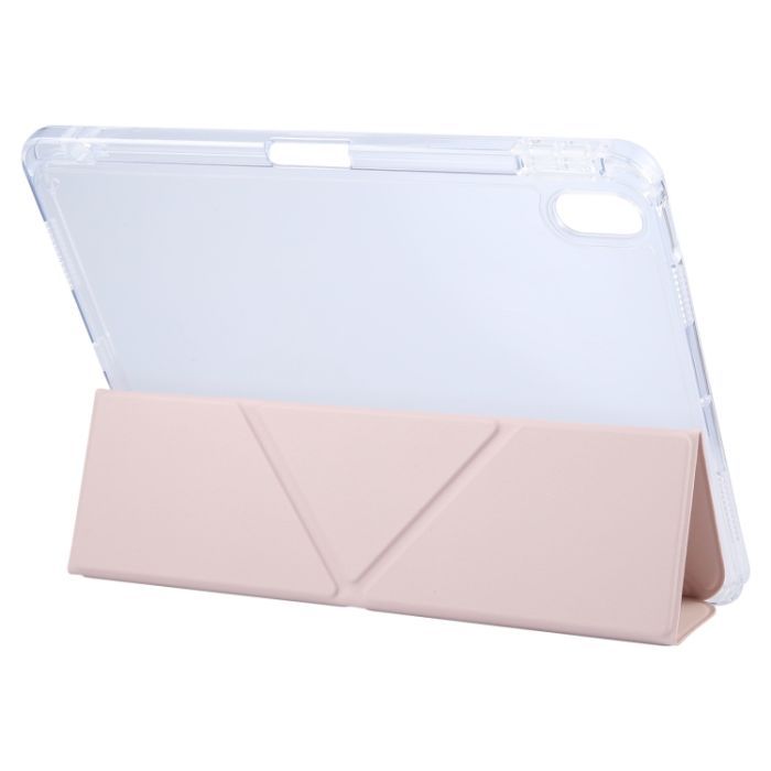 Чехол для планшета BeCover Ultra Slim Origami Transparent Apple iPad 10.9" 2022/24/11" 2025 Pink (712940) изображение 5