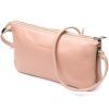 Сумка Grande Pelle Из натуральной зернистой кожи Пудровая (11698)