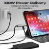 Дата кабель USB-C to USB-C 1.5m Promate (portlink-c3.black) зображення 4