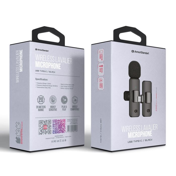 Микрофон Armorstandart ASM2 USB Type-C Black (ARM80110) изображение 2