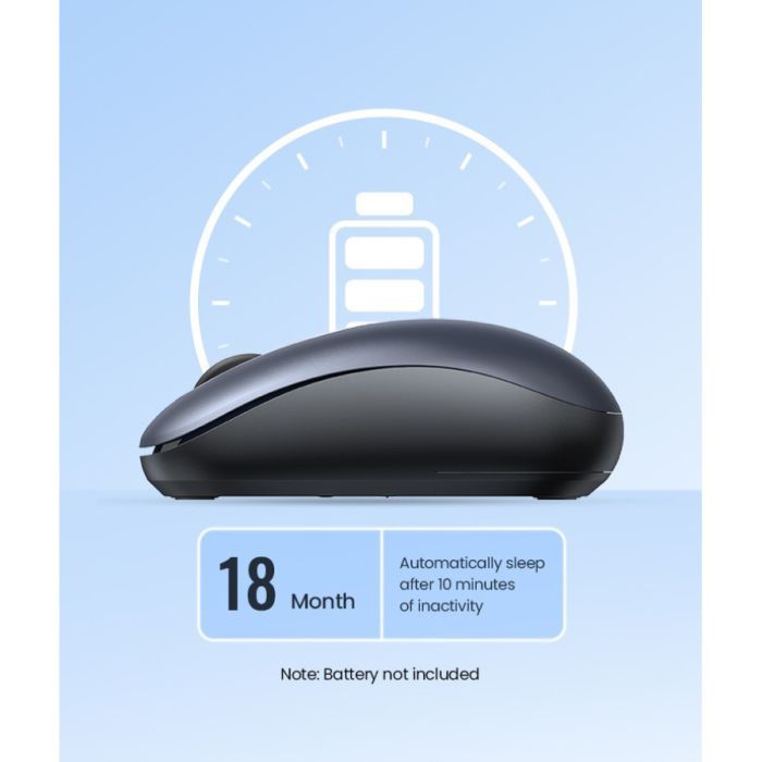 Мышка Ugreen MU105 Wireless Light Blue (90671) изображение 7