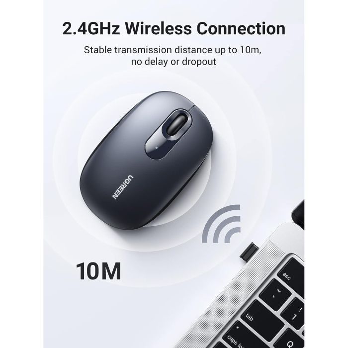 Мышка Ugreen MU105 Wireless Light Blue (90671) изображение 8