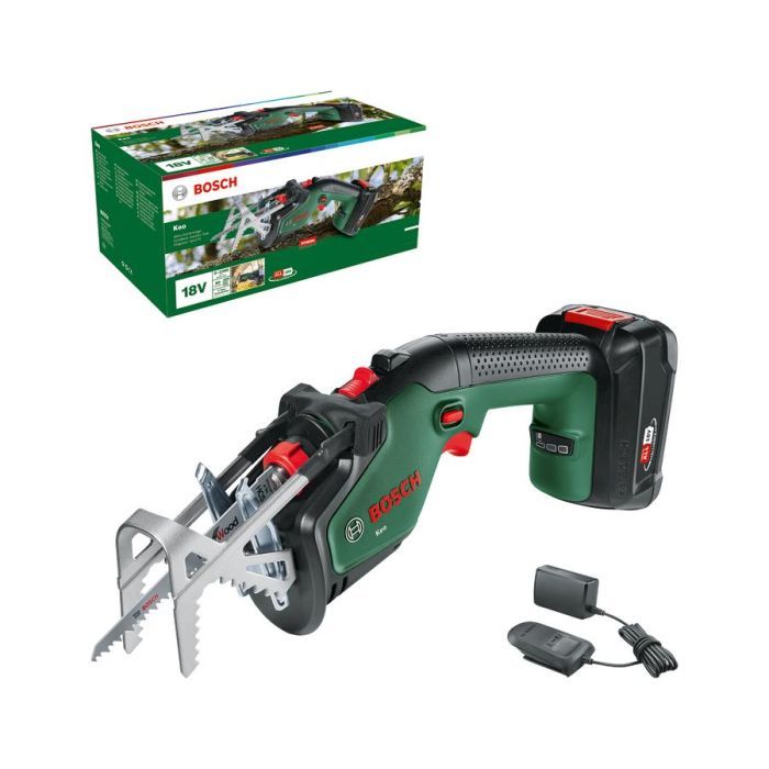 Сабельная пила Bosch KEO 18V, 2Ah, 80мм, ход 20мм (0.600.861.A00) изображение 3