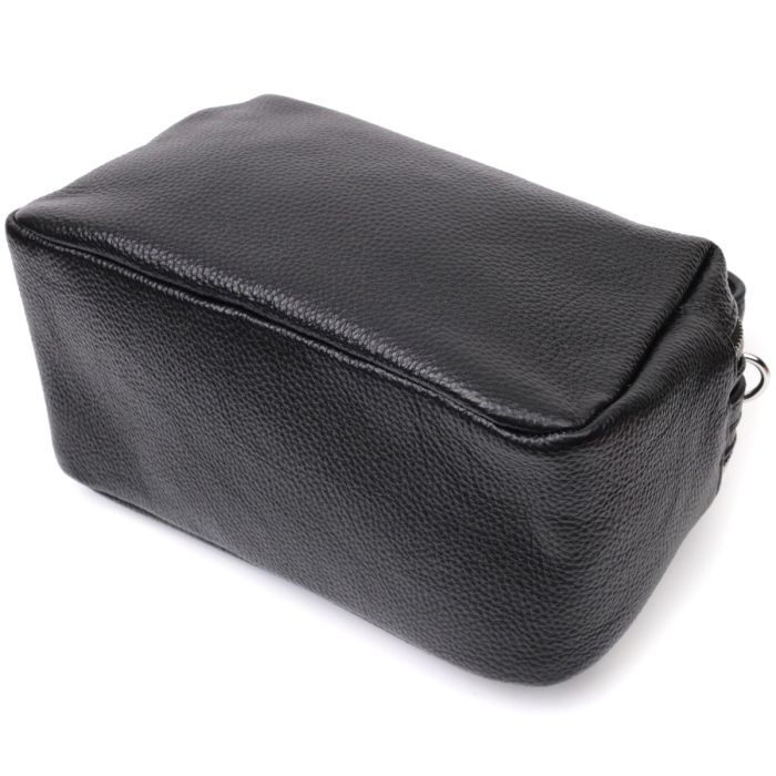 Сумка Vintage Из натуральной кожи Черная (22343) изображение 5