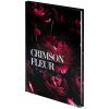 Книга записная Axent Crimson fleur А5, 96 листов, клетка, твердая обложка (8459-4-A) изображение 2