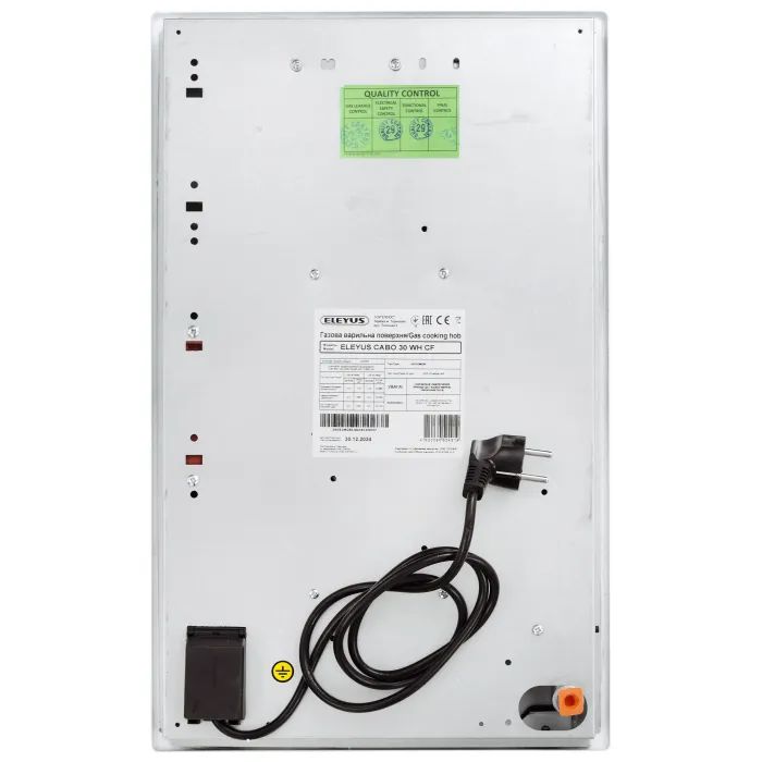 Варочная поверхность Eleyus CABO 30 WH CF изображение 10