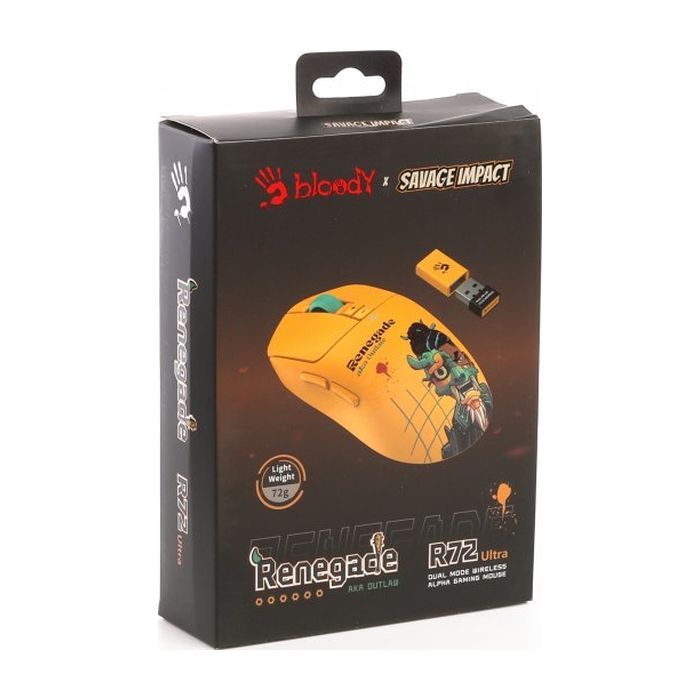 Мишка A4Tech Bloody R72 Ultra Wireless Renegade Sunset (4711421001267) зображення 10