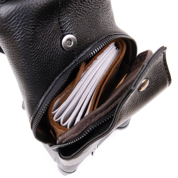 Сумка Vintage Кросс боди Рыжая (20404) изображение 5