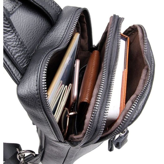 Сумка Vintage Черная (14407) изображение 10