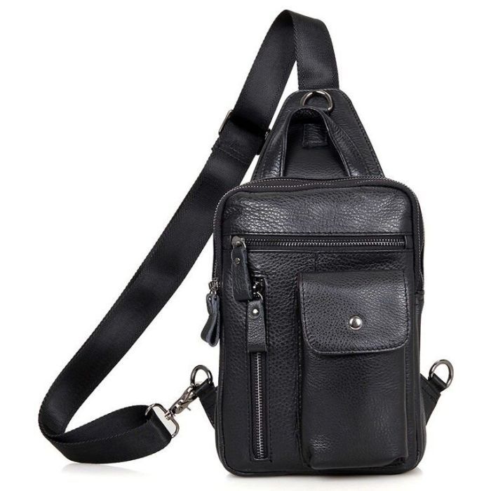 Сумка Vintage Черная (14407) изображение 2