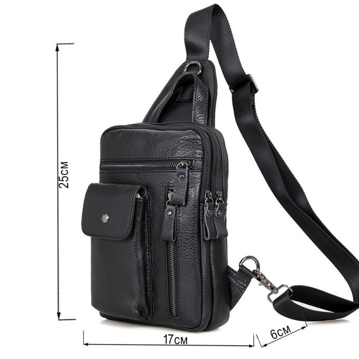 Сумка Vintage Черная (14407) изображение 3