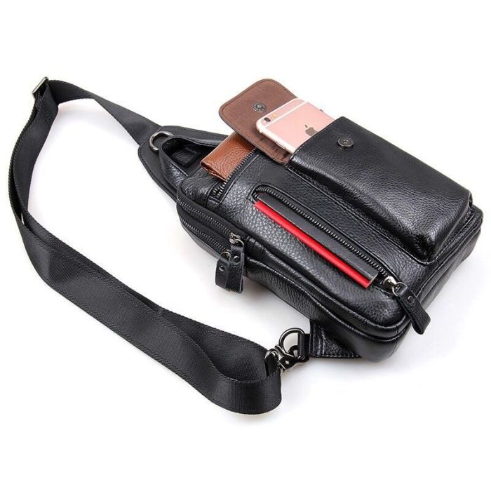 Сумка Vintage Черная (14407) изображение 7