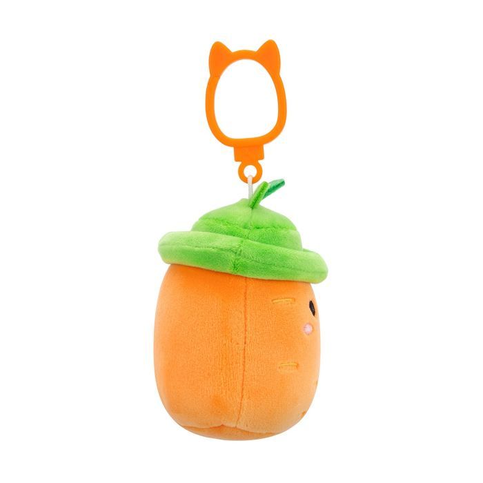 Брелок Squishmallows на клипсе - Морковка Каролина 9 см (SQCP00462) изображение 5