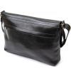 Сумка Grande Pelle Кожаная мужская Черная (11429) изображение 5
