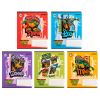 Зошит Kite Ninja Turtles, 12 аркушів, лінія (NT24-234)