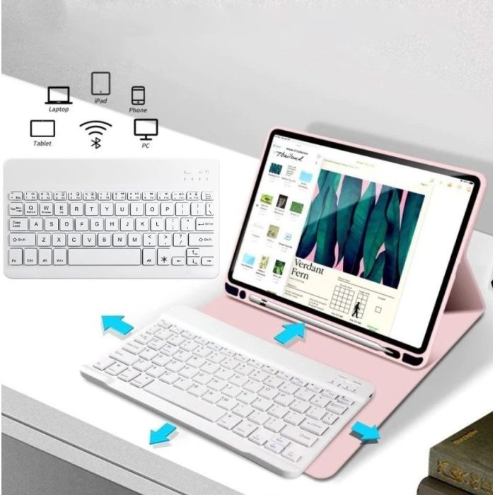 Чехол для планшета BeCover with keyboard Apple iPad Pro 11" M4 2024 Gray (712999) изображение 5