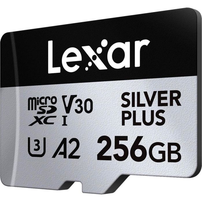 Карта памяти Lexar 64GB microSDXC class 10 UHS-I U3 V30 A2 Professional Silver (LMSSIPL064G-BNANG) изображение 3