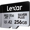 Карта памяти Lexar 256GB microSDXC class 10 UHS-I U3 V30 A2 Professional Silver (LMSSIPL256G-BNANG) изображение 3