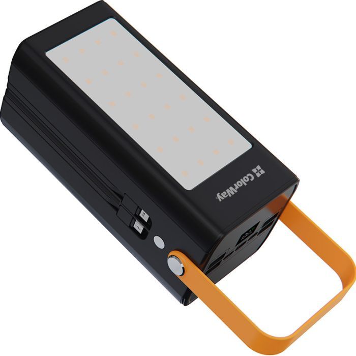 Батарея універсальна ColorWay 80 000 mAh LCD/Lamp (USB/QC3.0 + USB-C/PD/22.5W) Black (CW-PB800LPA8BK-PDD) зображення 4