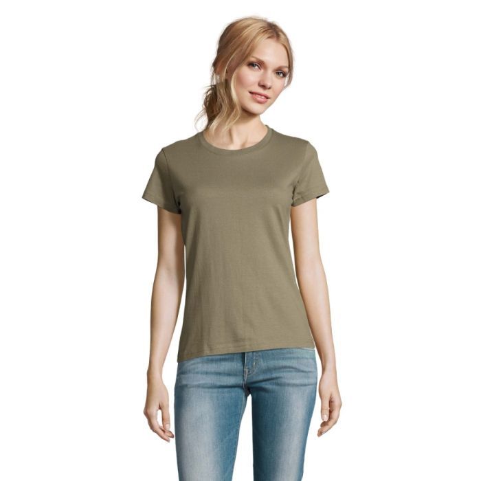 Футболка Sol's Imperial women хакі XL (11502268XL)