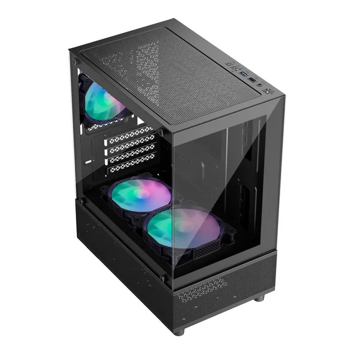 Корпус 1stPlayer Mi2-A-BK-2F7R-1F7 изображение 2