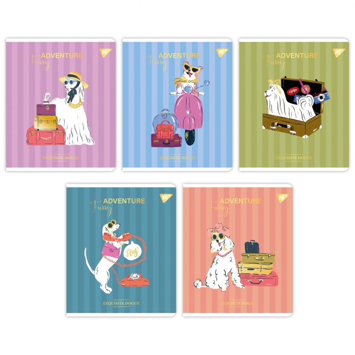 Тетрадь Yes Exquisite doggy 24 листа линия (767542)