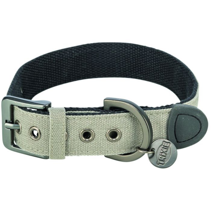 Ошейник для животных Trixie CityStyle экстраширокий S–M 30–37 см 25 мм черный (4053032681774)