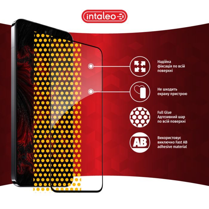 Стекло защитное Intaleo Full Glue Xiaomi 14 Black (1283126591259) изображение 7