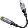 Кабель мультимедийный USB-C to 3.5mm F 1.0m LS36 Fresh Black HOCO (6942007608886) изображение 3
