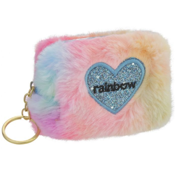 Кошелек детский Cool For School Брелок пухнастий Rainbow (CF87110)