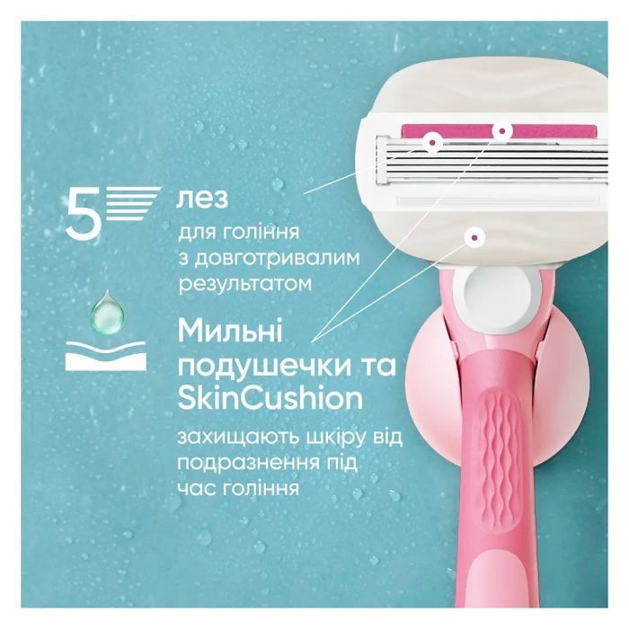 Сменные кассеты Gillette Venus Comfortglide Olay Sugarberry 3 шт. (8700216674164) изображение 5