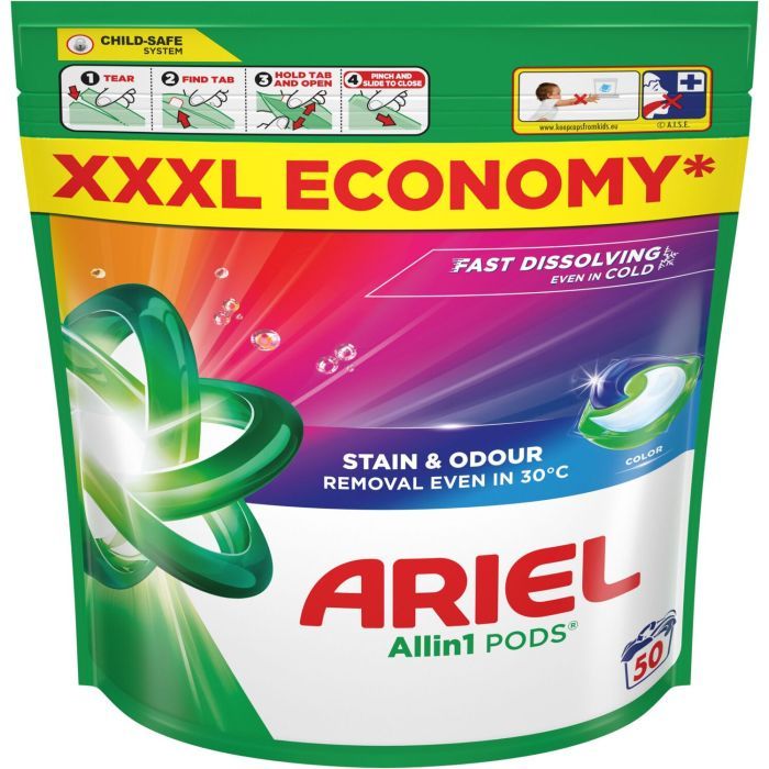 Капсулы для стирки Ariel Pods All-in-1 Color Для цветного 44 шт. (8700216764544)