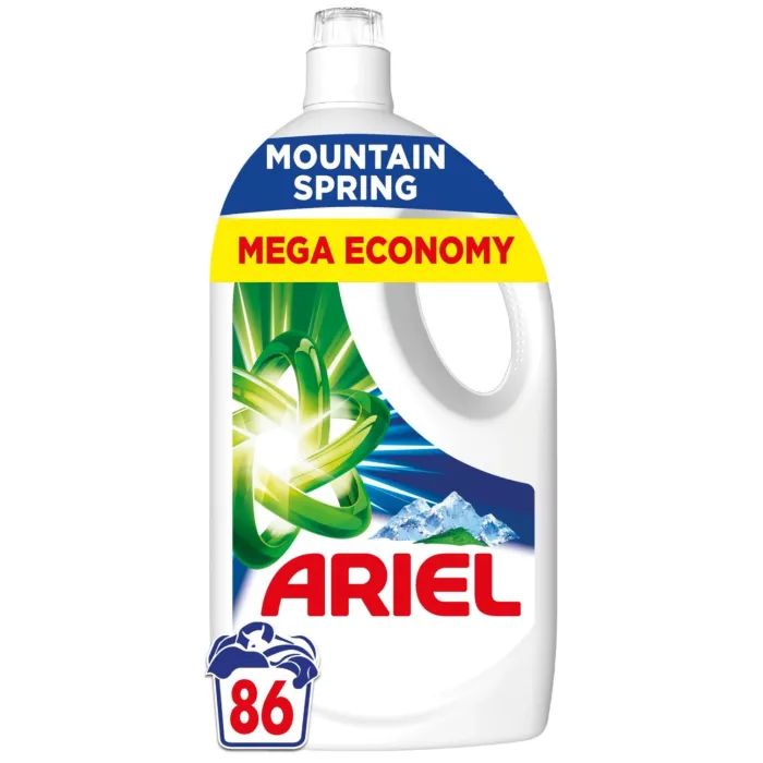 Гель для стирки Ariel Горный родник 3.87 л (8700216690911) изображение 2