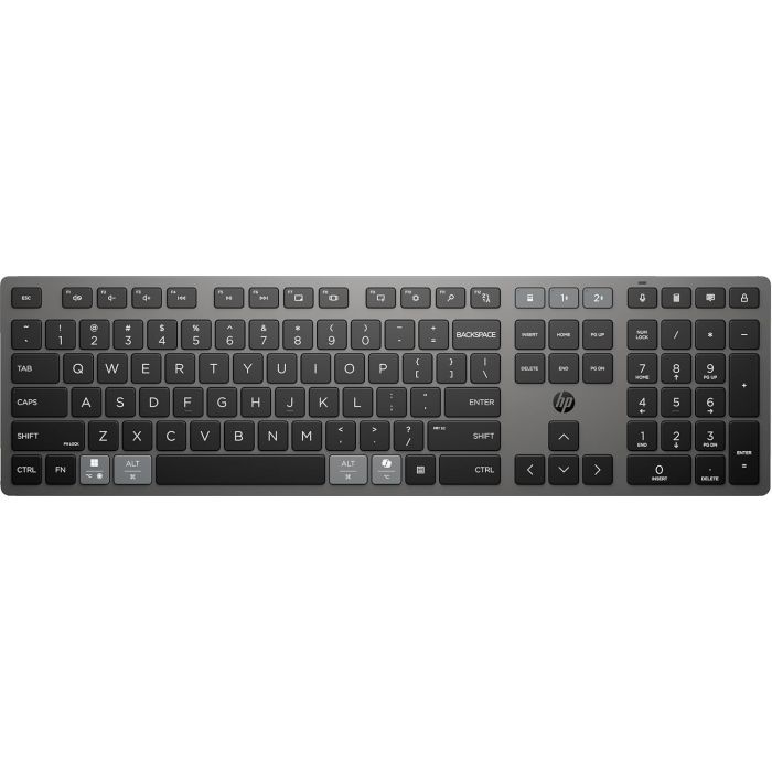 Клавиатура HP 720 Multi-Device Rechargeable Wireless/Bluetooth UA Black (9T5B1AA)