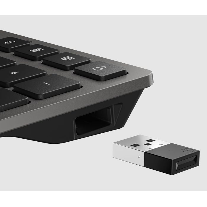 Клавиатура HP 720 Multi-Device Rechargeable Wireless/Bluetooth UA Black (9T5B1AA) изображение 7