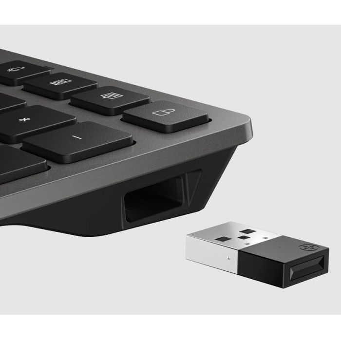 Клавиатура HP 720 Multi-Device Rechargeable Wireless/Bluetooth UA Black (9T5B1AA) изображение 9