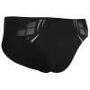 Плавки Arena Poseidonia Swim Briefs 009075-501 чорний, білий 100 (3468337537052) изображение 7
