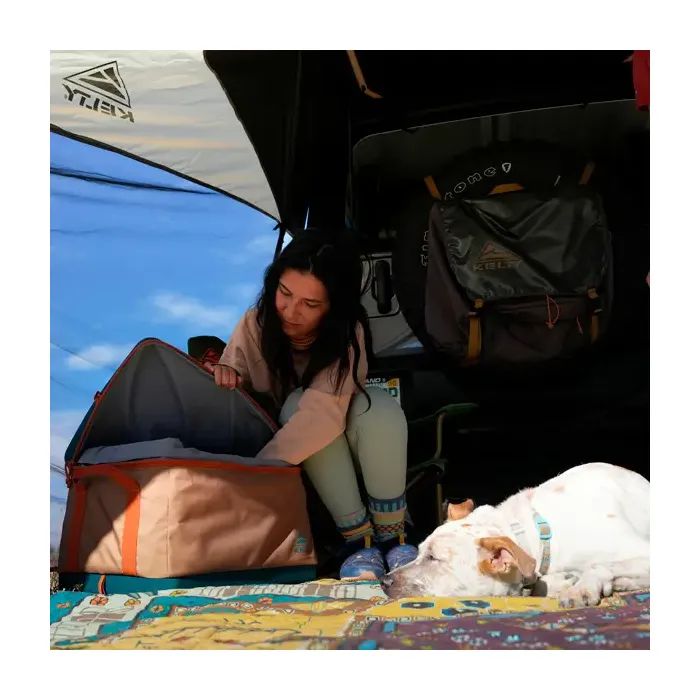 Термосумка Kelty Folding Cooler 48 Cans Dull gold-deep teal (232.00.53) зображення 4