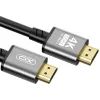Кабель мультимедийный HDMI to HDMI 3.0m v2.0 black XO (GB017A-HDMI.tranish) изображение 3