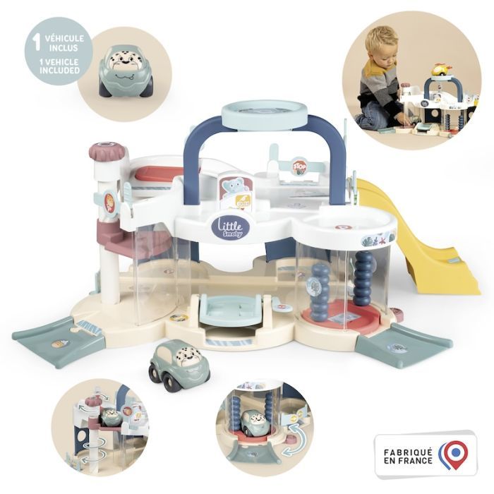 Игровой набор Smoby Little Первый гараж с машинкой (7600140202) изображение 4