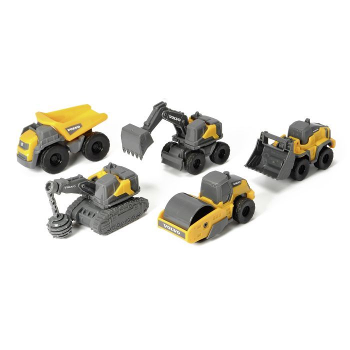 Спецтехніка Dickie Toys Вольво. Мікроробітники, 5 машин (3722008) зображення 2