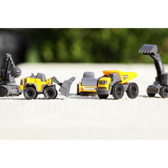 Спецтехніка Dickie Toys Вольво. Мікроробітники, 5 машин (3722008) зображення 6