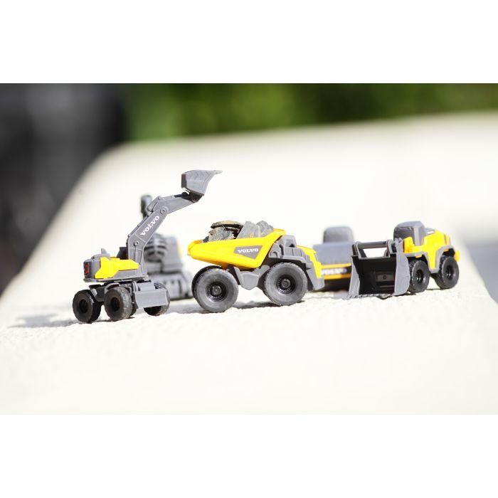 Спецтехніка Dickie Toys Вольво. Мікроробітники, 5 машин (3722008) зображення 7