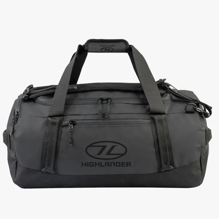 Дорожня сумка Highlander водозахисна Hauler Duffel 45L Black (DB132-BK) (931673)