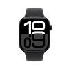 Смарт-часы Apple Watch Series 10 GPS + Cellular 42mm Jet Black Aluminium Case with Black Sport Band - M/L (MWX73QH/A) изображение 2